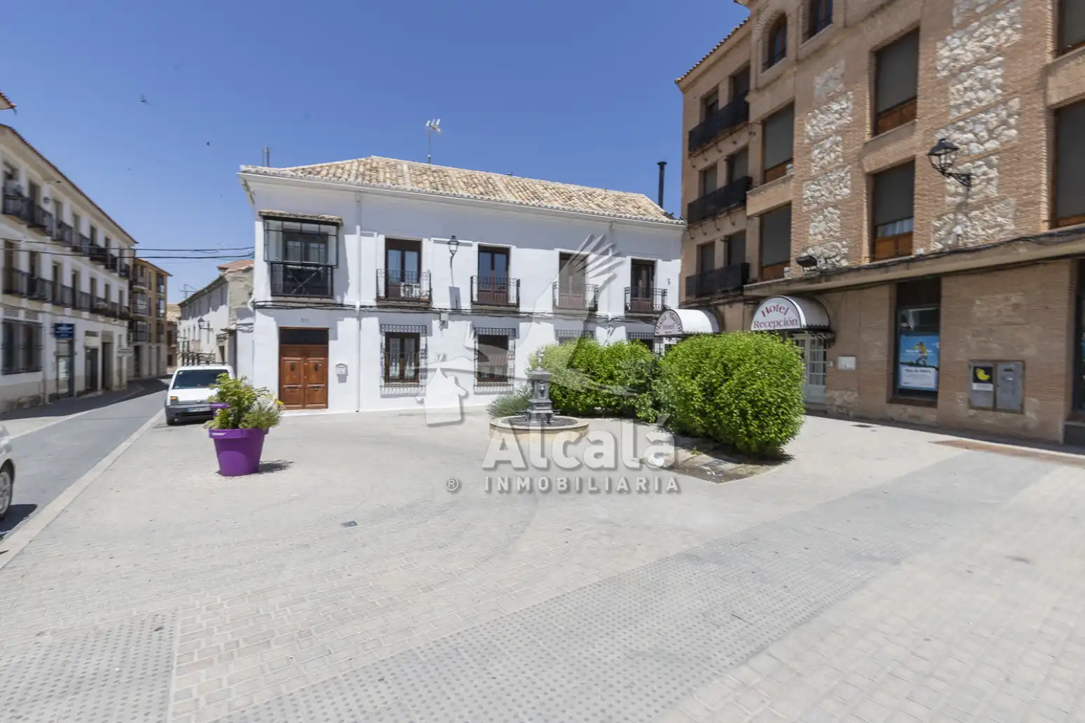 Außenansicht von Wohnung zum Verkauf in Ocaña mit Heizung, Privatgarten und Terrasse