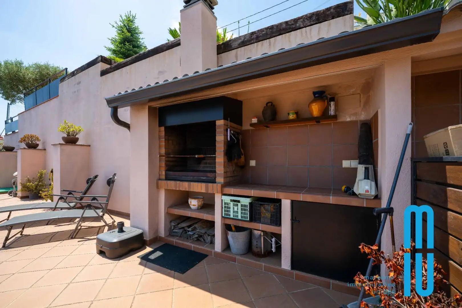 Terrassa de Casa o xalet en venda en Tordera amb Calefacció, Jardí privat i Terrassa