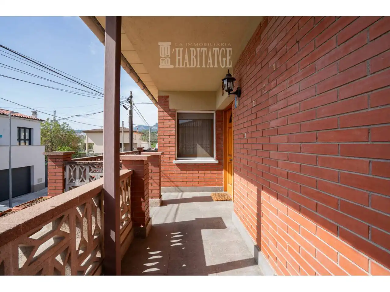Balcony of Houses for sale in Centelles  with Air Conditioner, Heating and Terrace