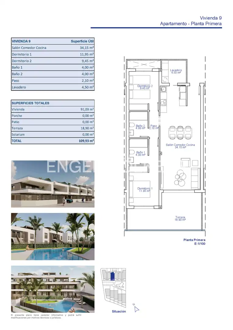 Piso en venta en Pilar de la Horadada con Aire acondicionado, Calefacción y Terraza