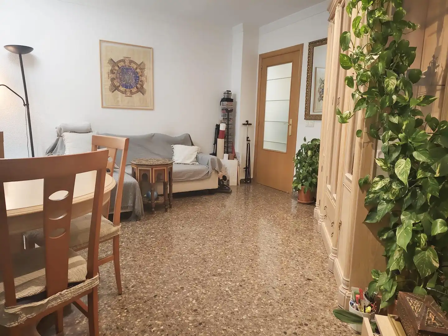 Sala de estar de Piso en venta en Alaquàs con Aire acondicionado, Calefacción y Piscina comunitaria