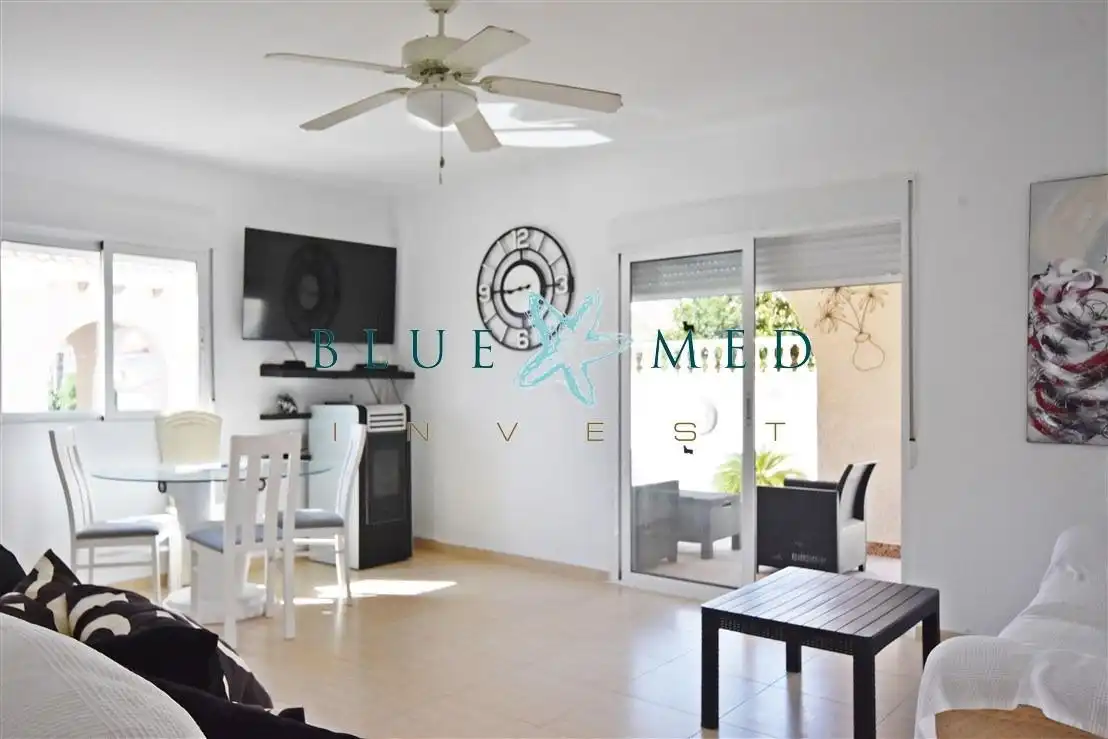 Sala de estar de Casa o chalet en venta en Mazarrón con Aire acondicionado, Calefacción y Terraza