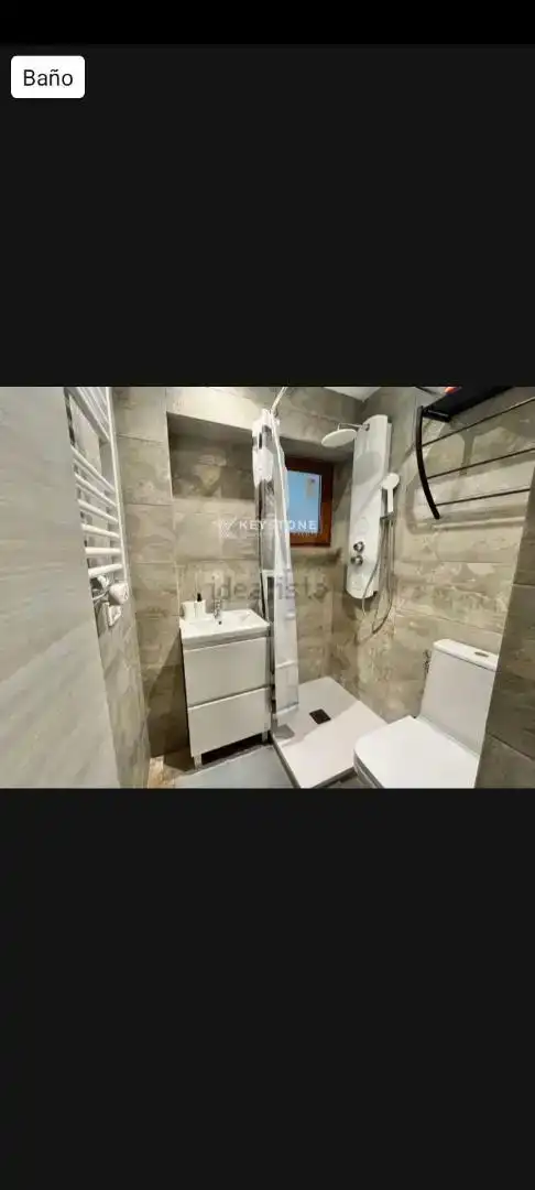Bany de Apartament per a compartir en  Palma de Mallorca amb Aire condicionat, Parquet i Moblat