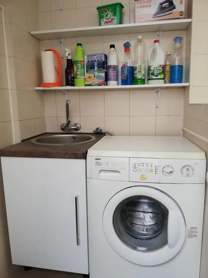 Cocina de Piso de alquiler en Murcia con Aire acondicionado, Terraza y Amueblado