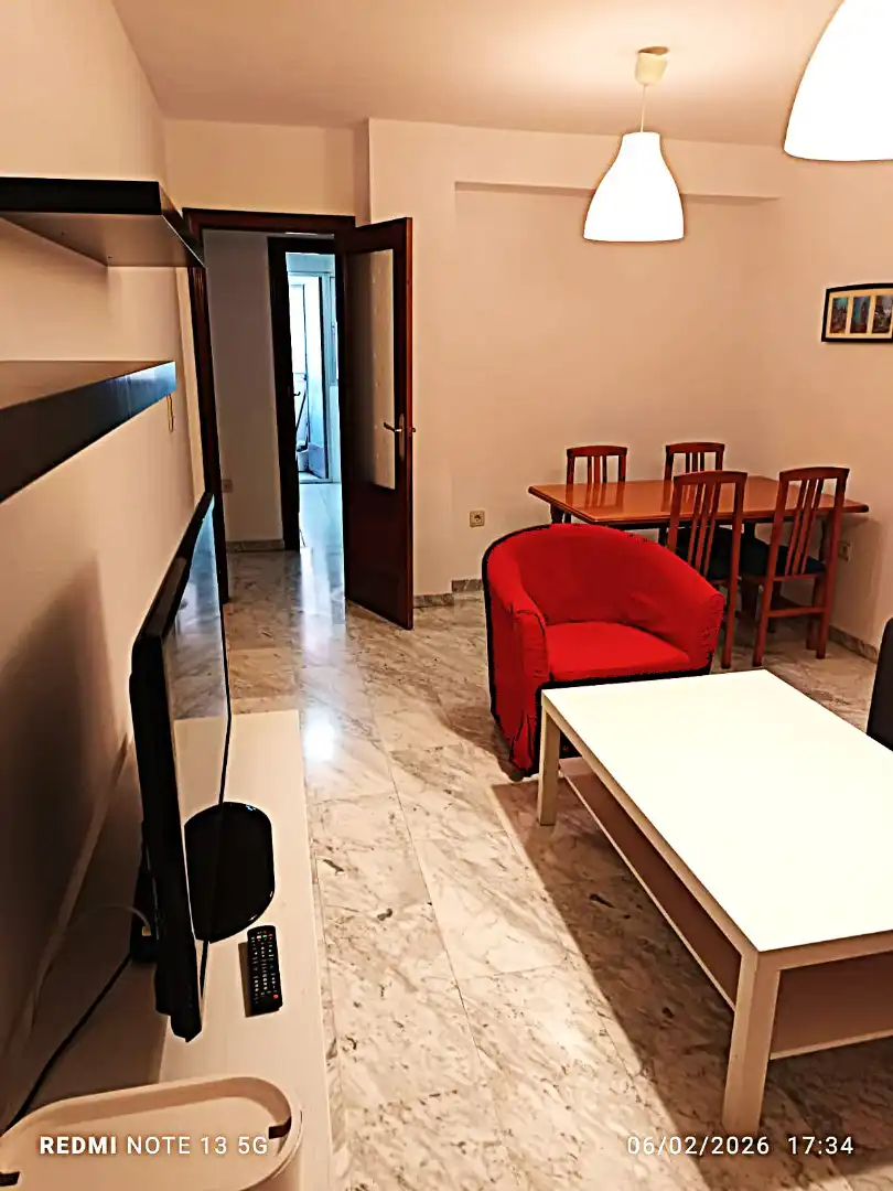 Living room of Apartments for rent in Granada  with Heating, Furnished and Washing machine