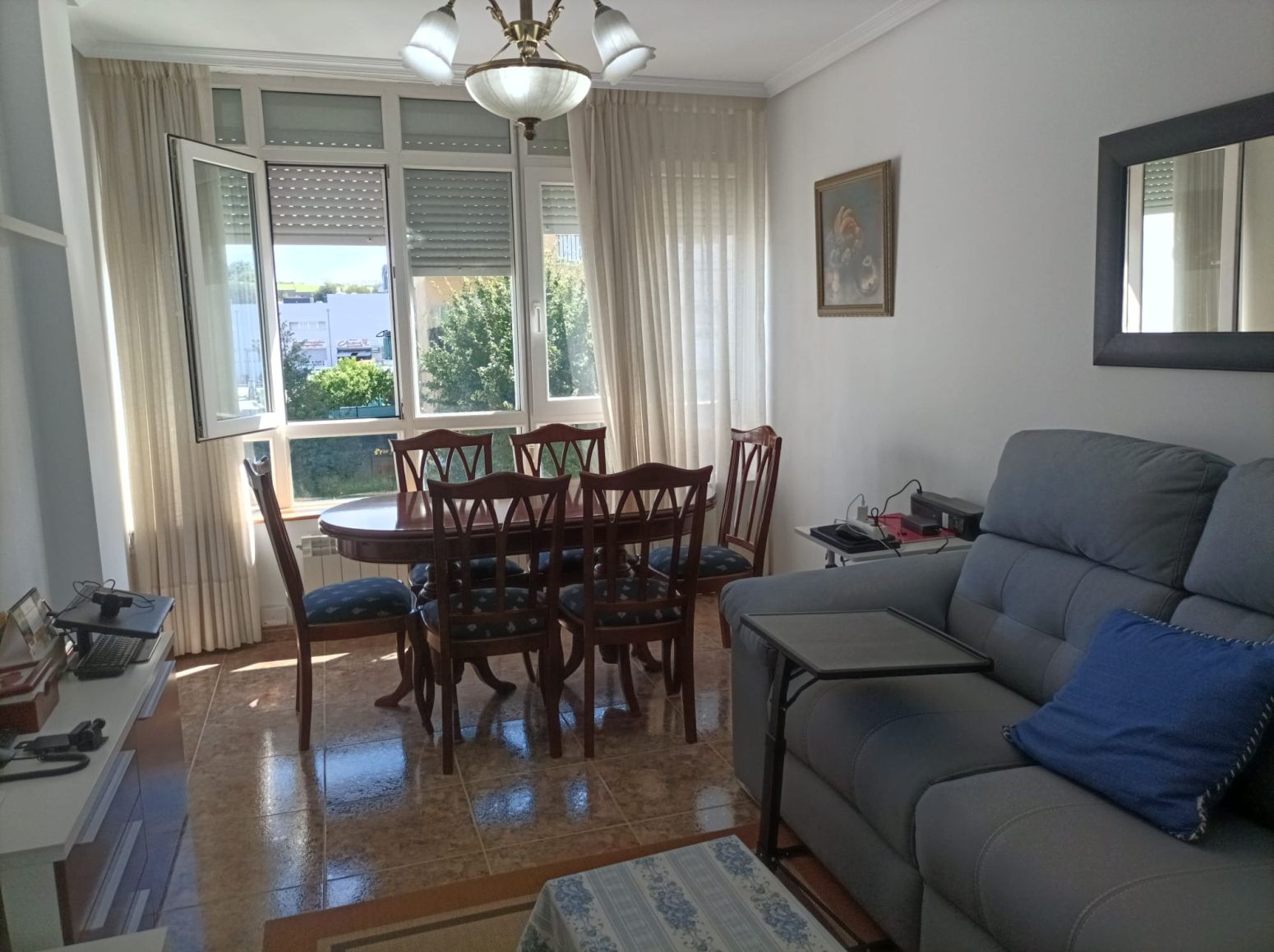 Living room of Flat for sale in Cartes  with Heating and Balcony