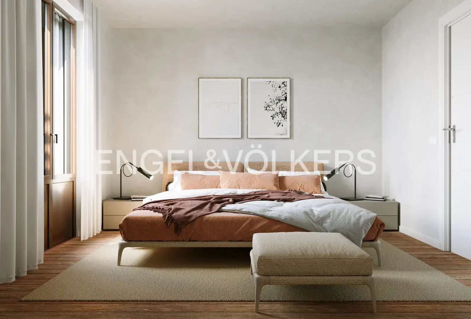Bedroom of Flat for sale in Tarragona  with Heating, Parquet flooring and Terrace