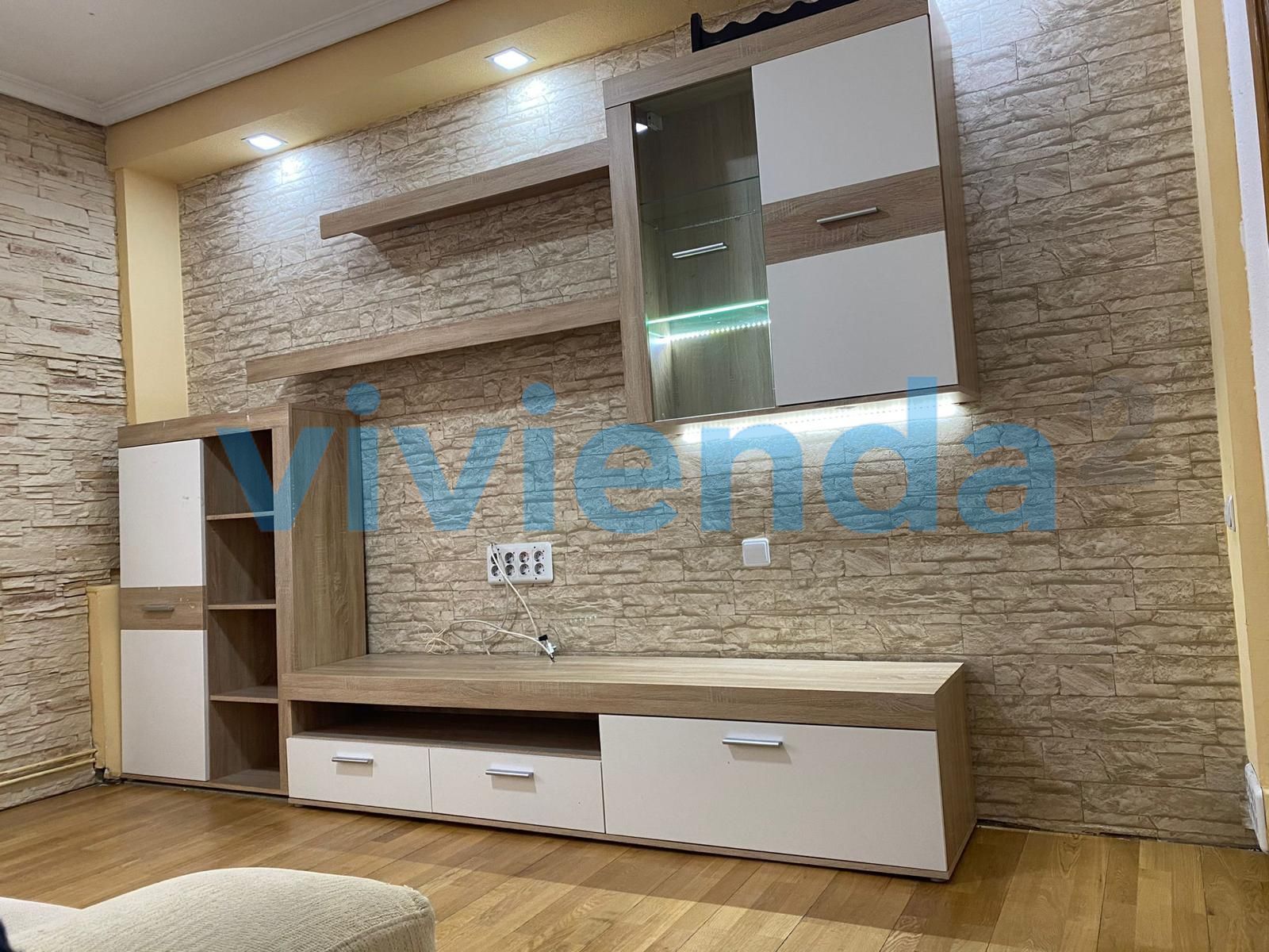 Sala de estar de Piso en venta en  Madrid Capital con Aire acondicionado, Calefacción y Amueblado