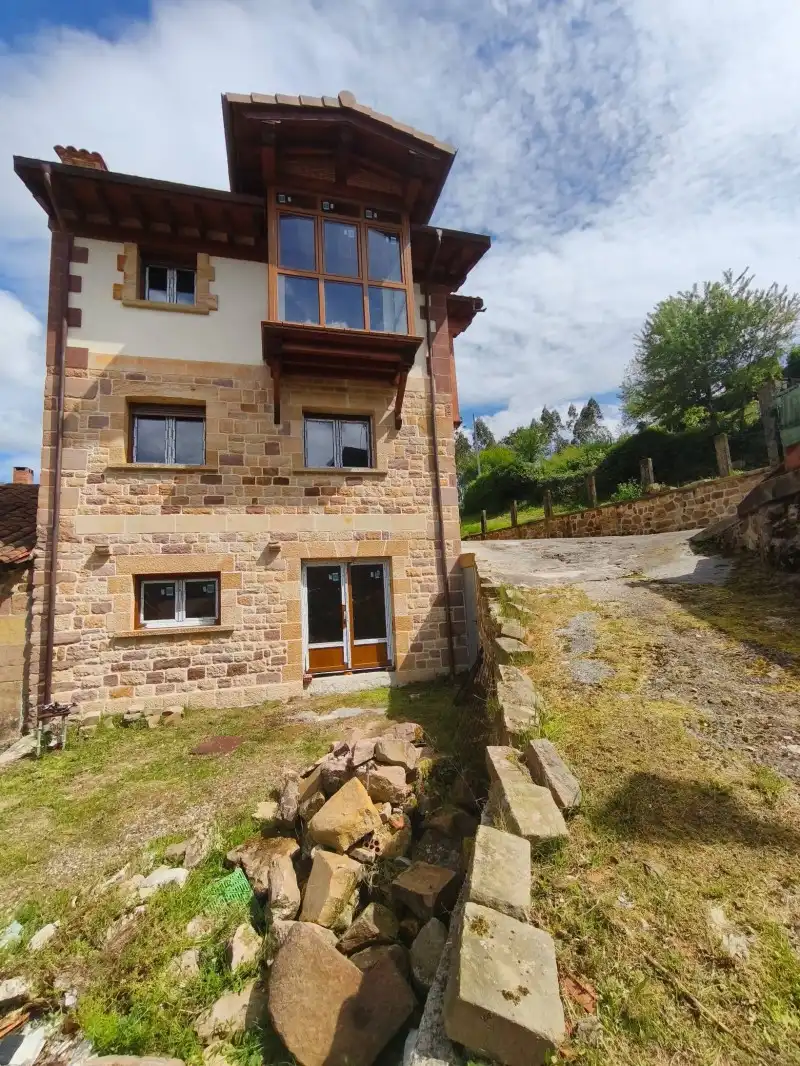 Exterior view of Houses for sale in Rionansa  with Private garden and Terrace
