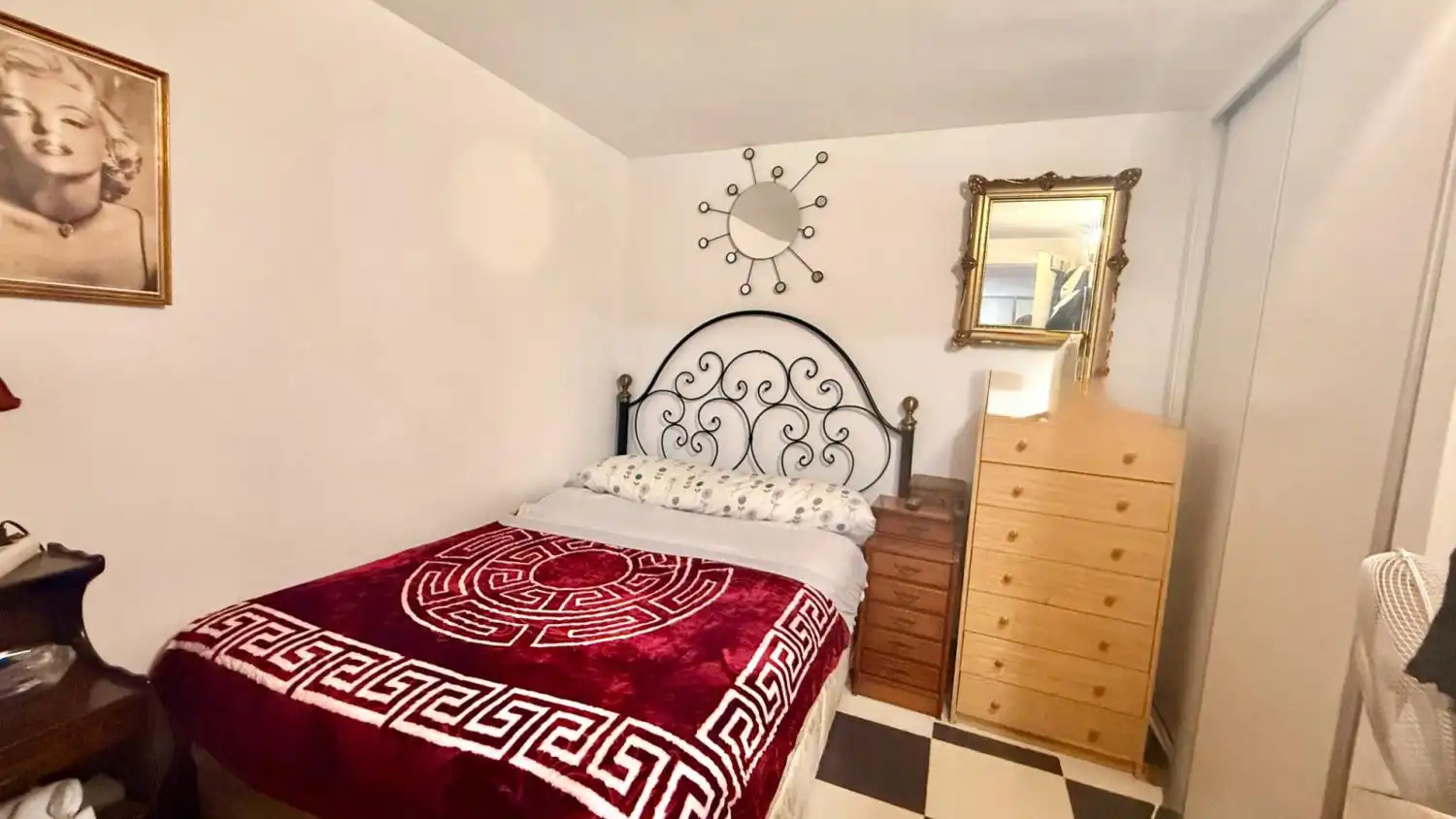 Schlafzimmer von Wohnung zum Verkauf in Torremolinos mit Klimaanlage, Terrasse und Gemeinschaftspool