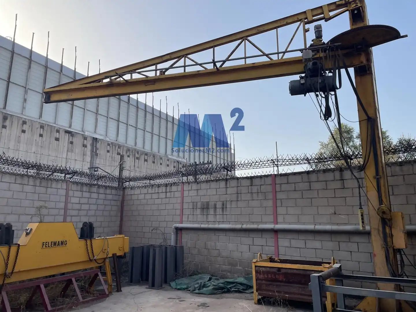 Exterior view of Industrial buildings for rent in Getafe
