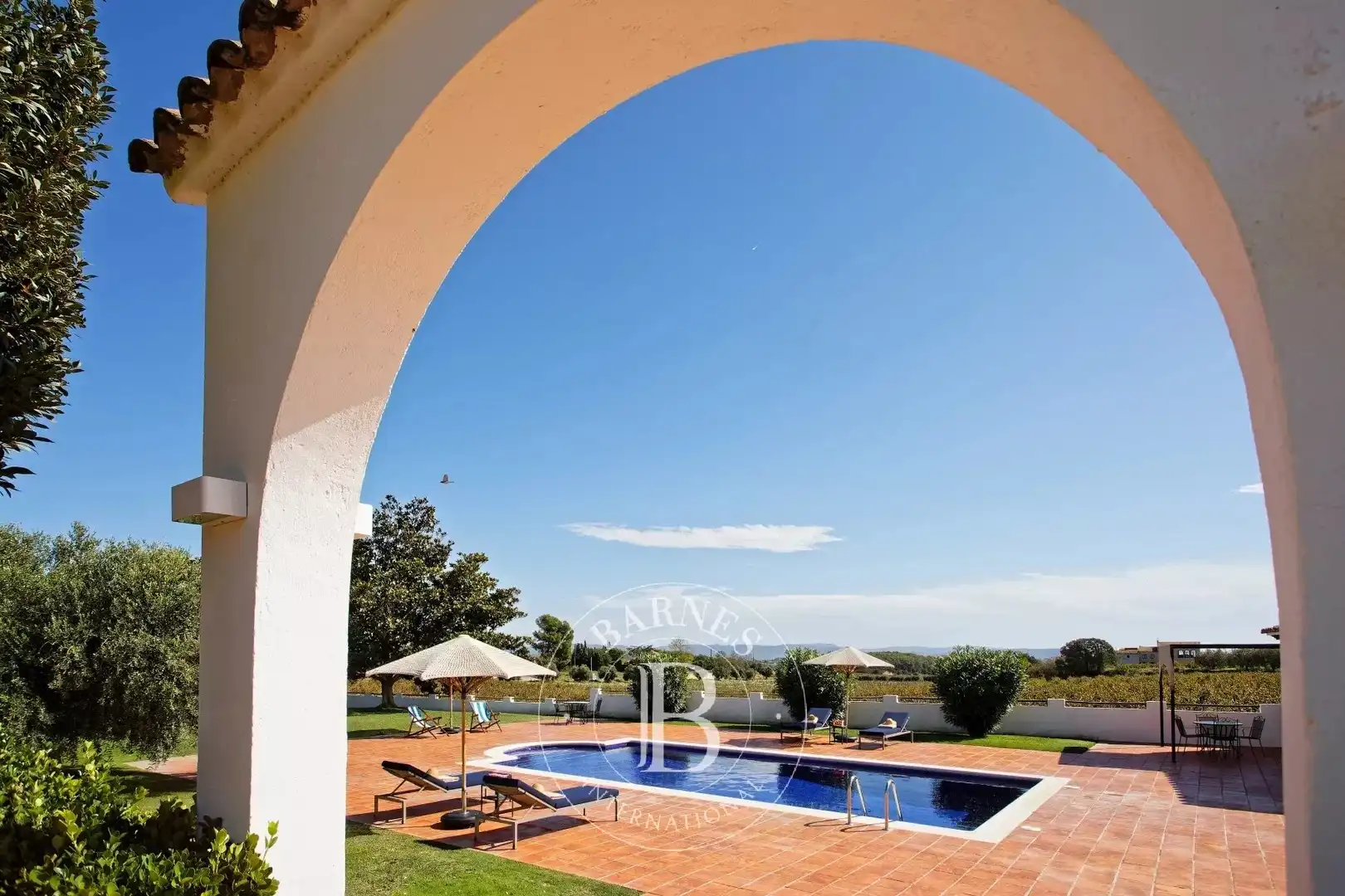 Garden of Houses for sale in Vilobí del Penedès  with Air Conditioner, Heating and Swimming Pool