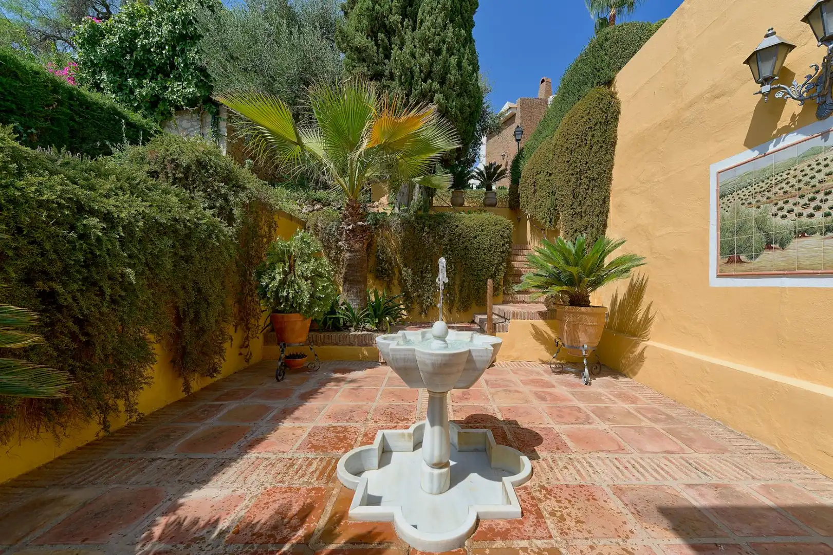 Jardí de Casa o xalet de lloguer en Málaga amb Aire condicionat, Calefacció i Jardí privat