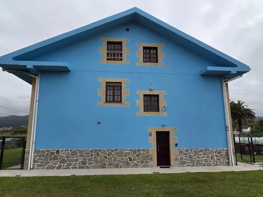 Vista exterior de Casa o xalet de lloguer en Barreiros, Lugo