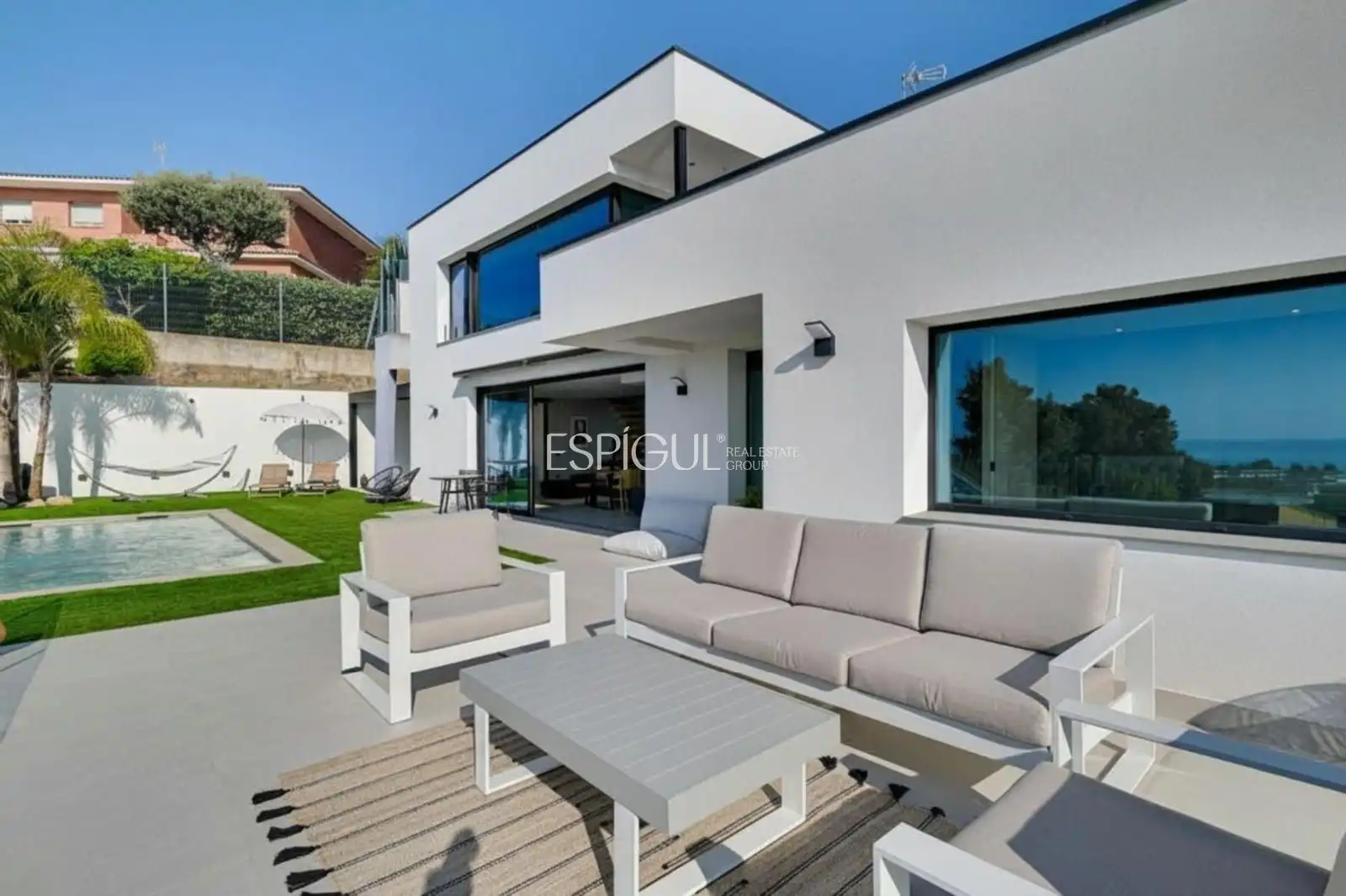Terrassa de Casa o xalet en venda en Santa Susanna amb Calefacció, Jardí privat i Terrassa