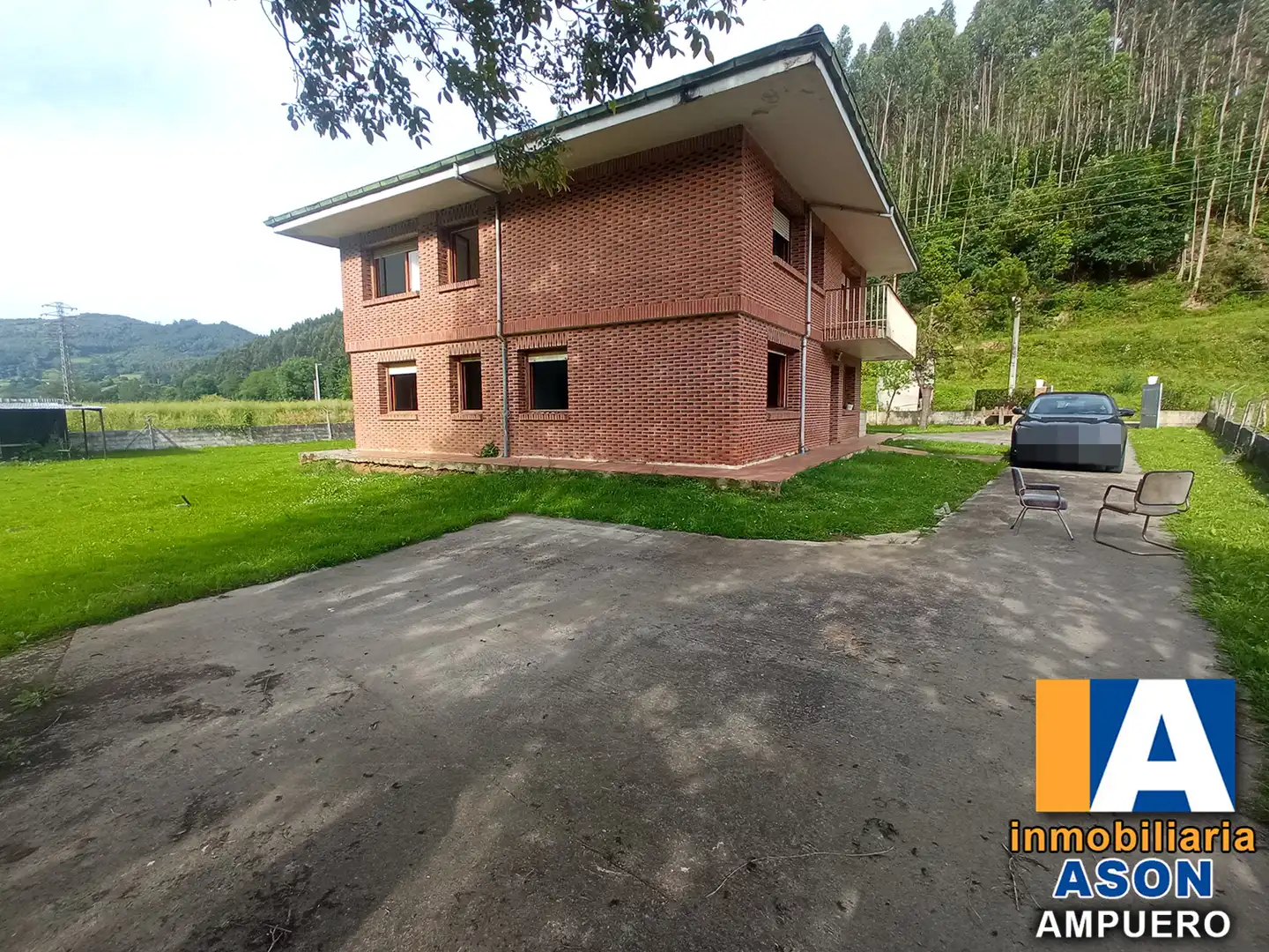 Vista exterior de Casa o chalet en venta en Ampuero con Jardín privado, Parquet y Terraza