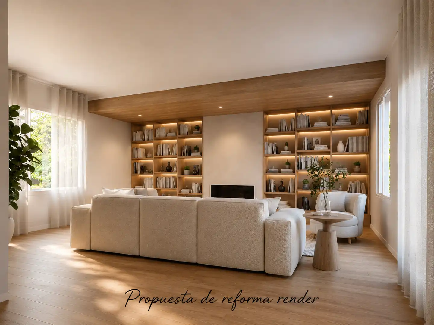 Sala de estar de Casa o chalet en venta en Madrid con Calefacción, Jardín privado y Parquet