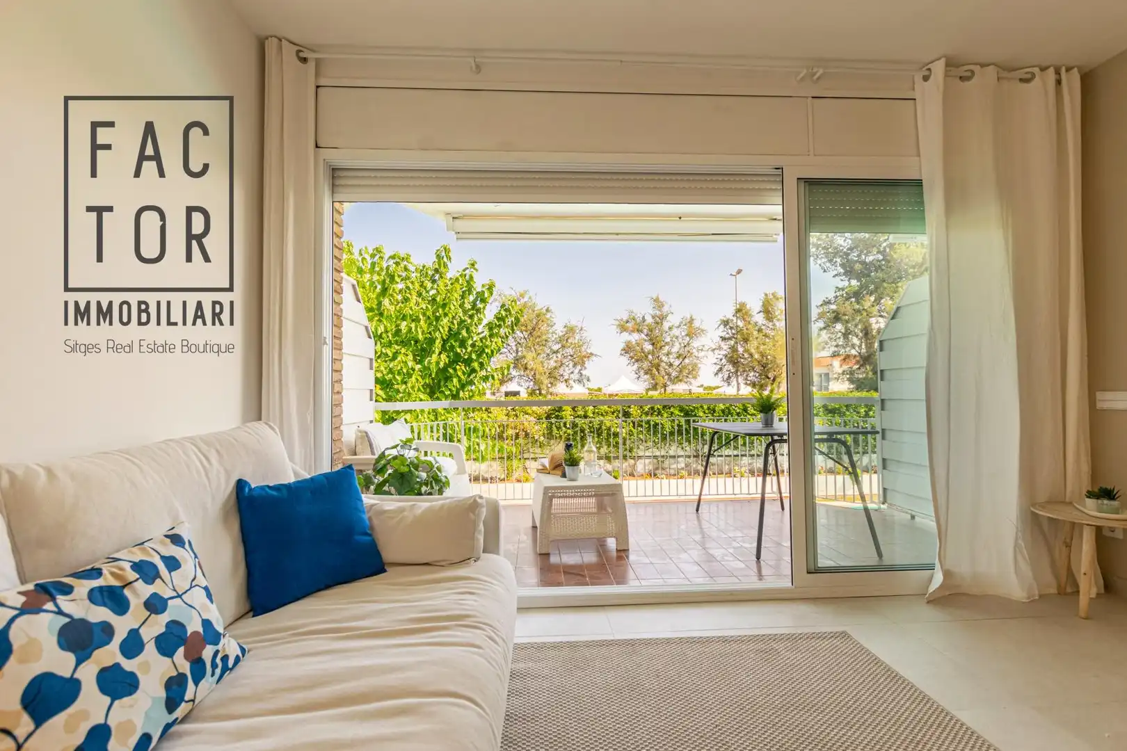 Balcony of Flat for sale in Sitges  with Heating, Private garden and Terrace