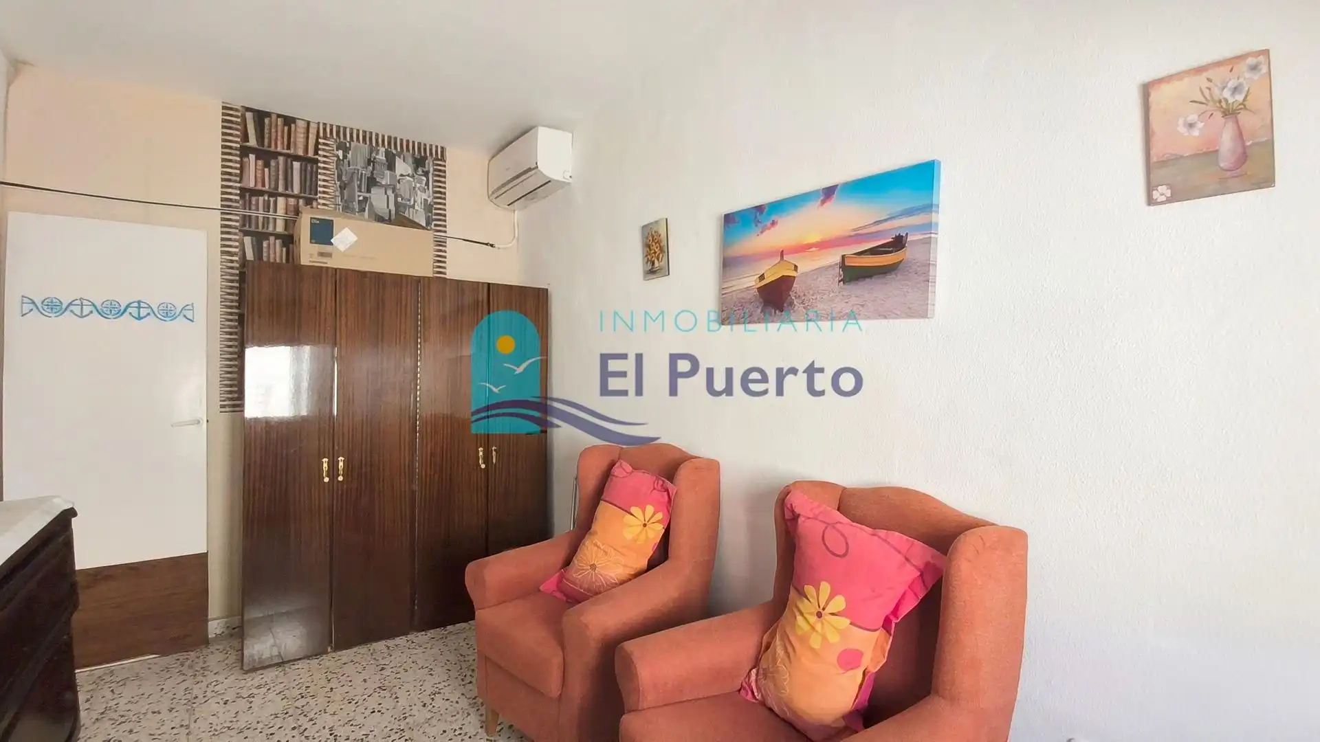 Wohnzimmer von Wohnung zum Verkauf in Cartagena mit Klimaanlage, Heizung und Terrasse