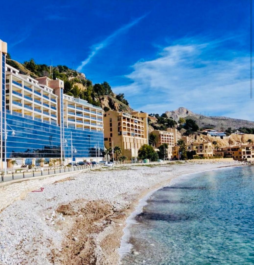 Vista exterior de Apartamento en venta en Altea con Aire acondicionado, Calefacción y Terraza