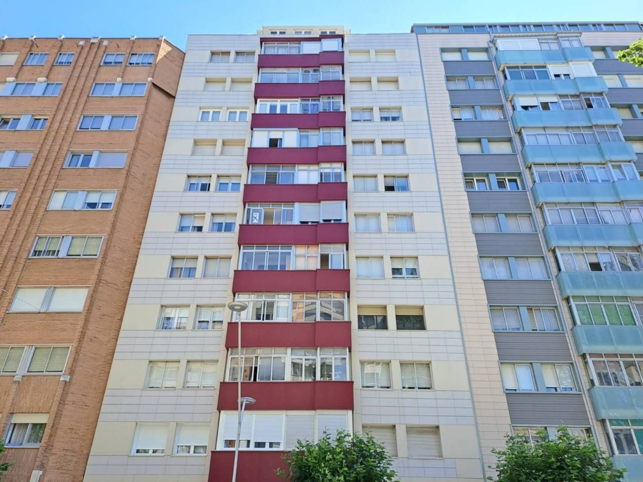 Exterior view of Flat for sale in Burgos Capital  with Heating and Terrace