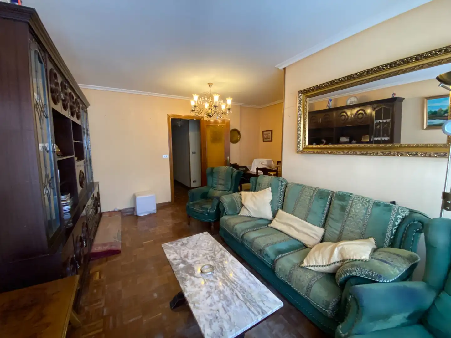 Living room of Flat for sale in Palencia  with Heating and Furnished