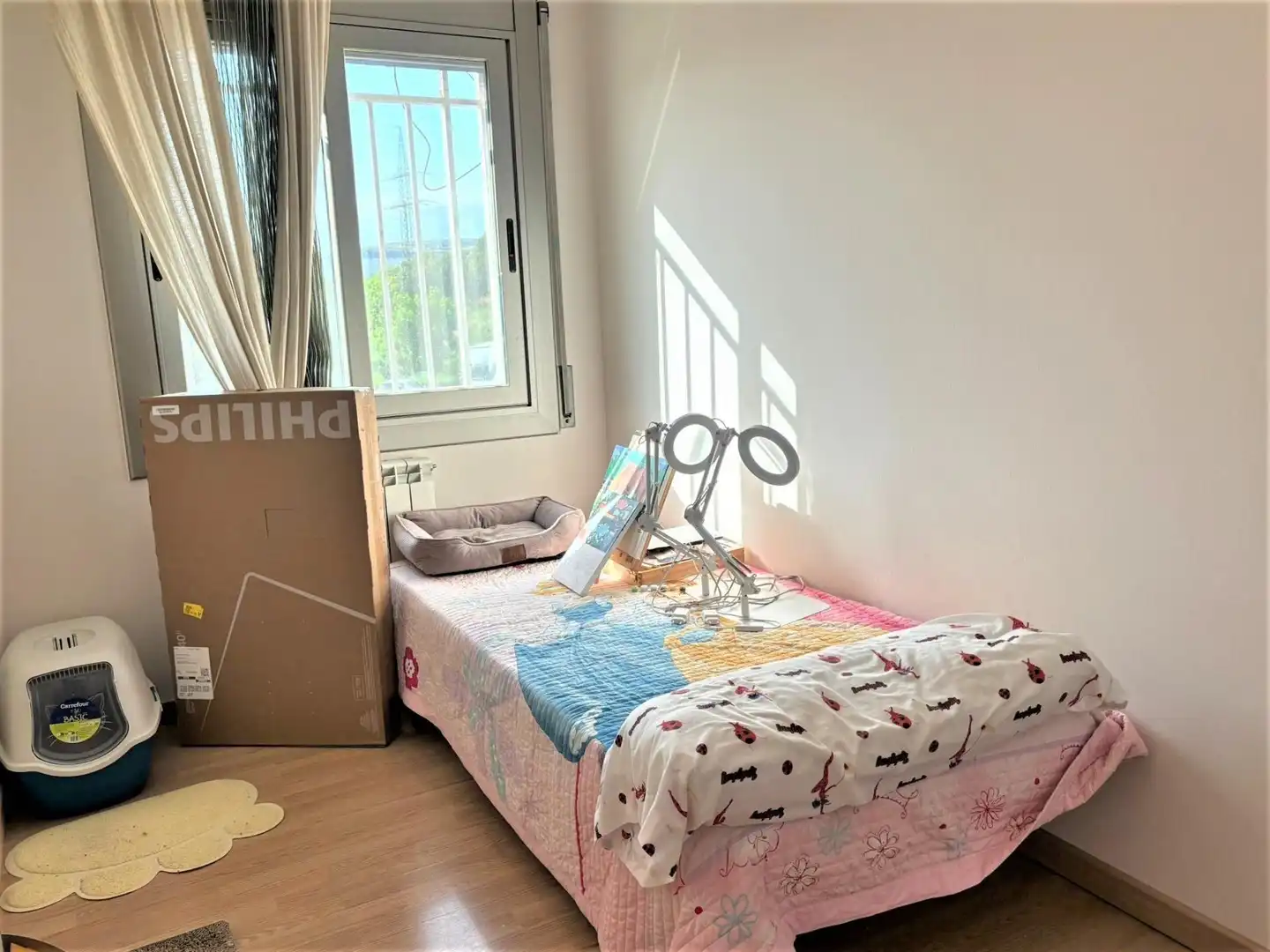 Bedroom of Flat for sale in Terrassa  with Heating and Parquet flooring