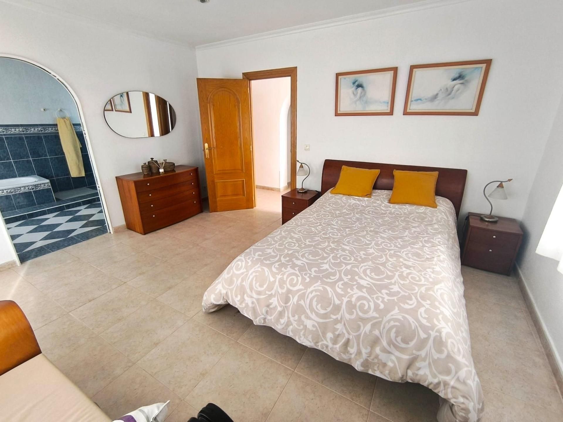 Bedroom of House or chalet for sale in Petrer  with Air Conditioner, Heating and Swimming Pool