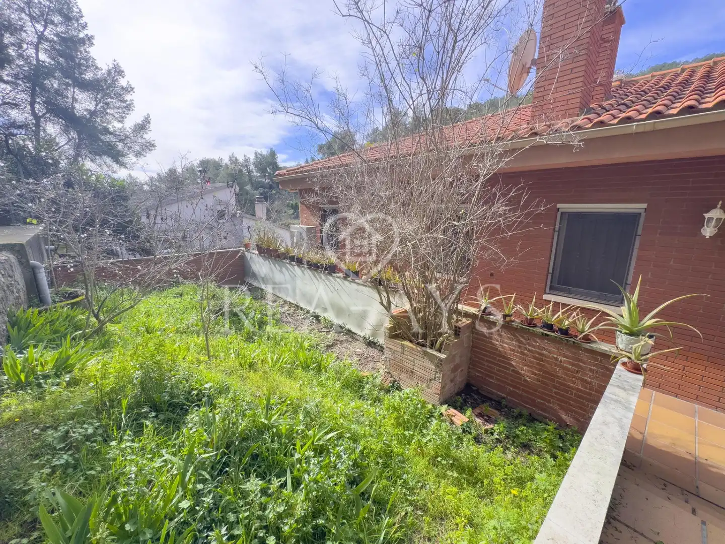 Jardín de Casa o chalet en venta en Vallirana con Aire acondicionado, Calefacción y Jardín privado