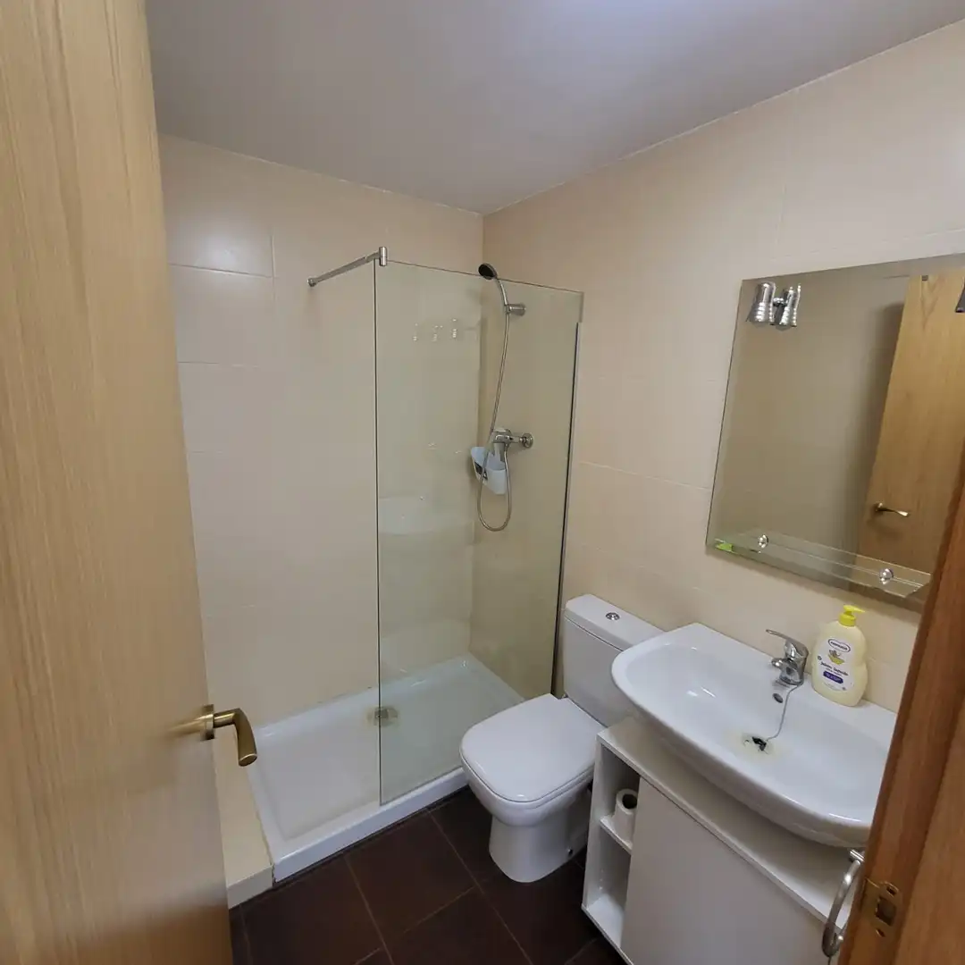 Bathroom of Apartments for rent in Calatayud  with Heating, Furnished and Oven