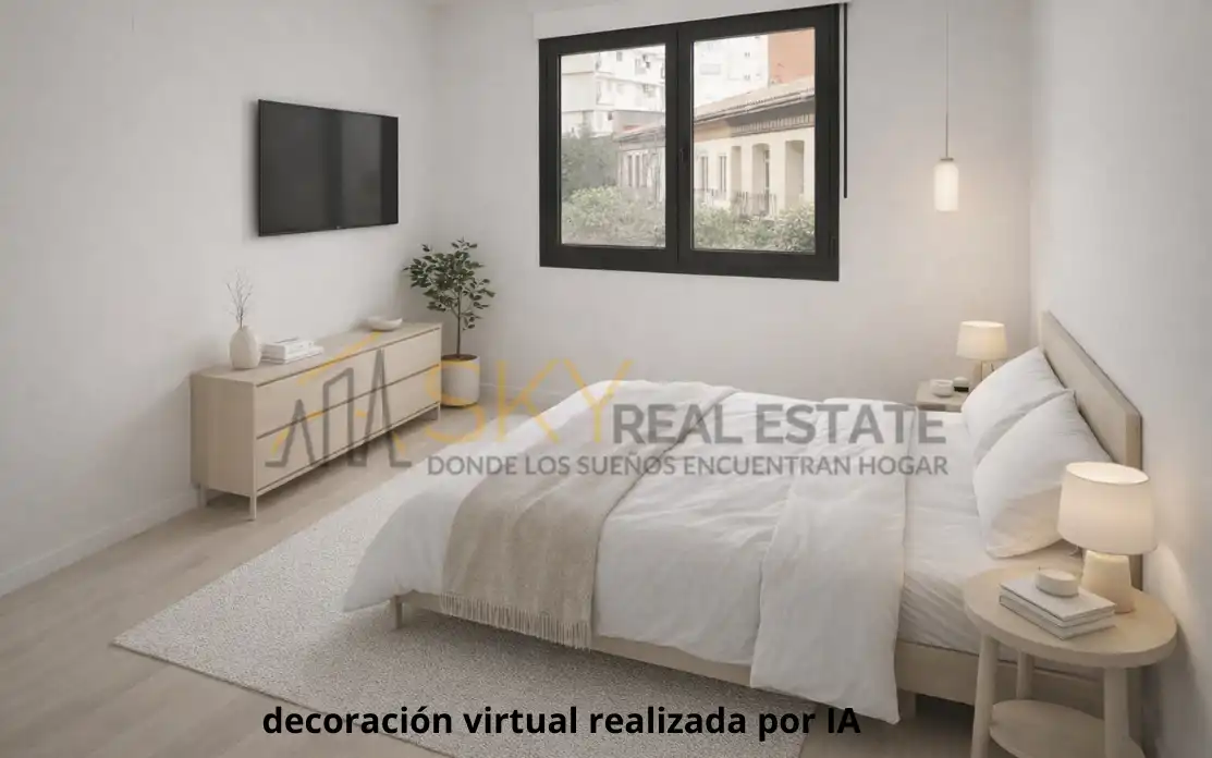 Dormitori de Pis en venda en  Valencia Capital amb Aire condicionat, Calefacció i Terrassa