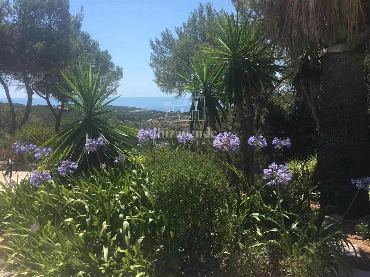 Jardín de Casa o chalet en venta en Santa Eulària des Riu con Aire acondicionado, Jardín privado y Terraza