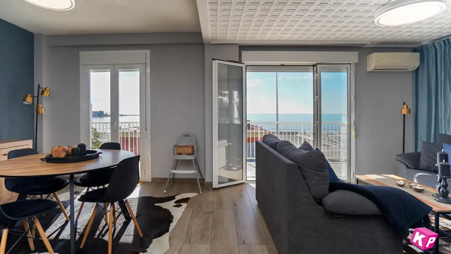 Sala de estar de Piso en venta en Santa Pola con Aire acondicionado y Terraza