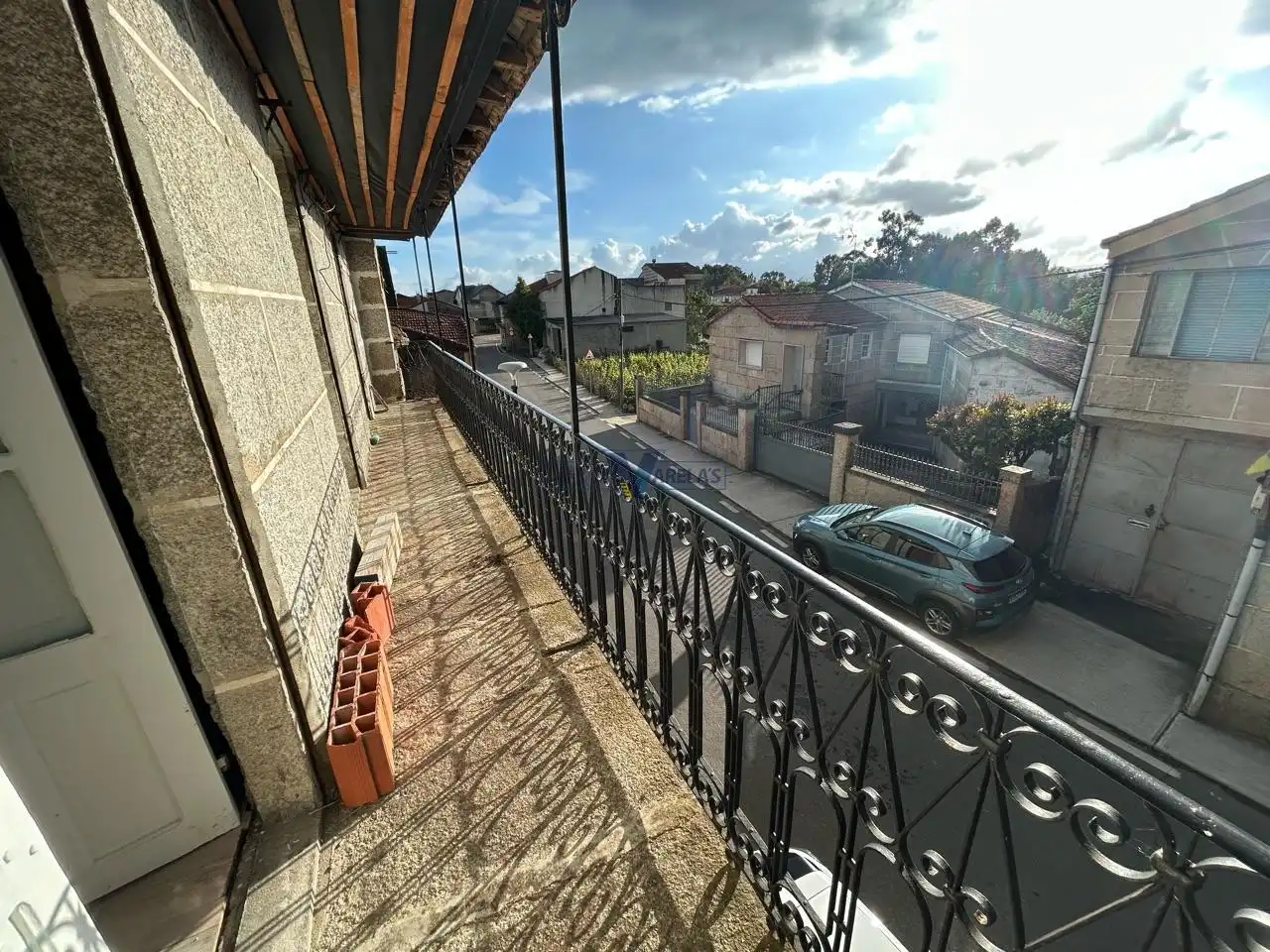 Terrasse von Haus oder Chalet zum Verkauf in Cenlle mit Privatgarten