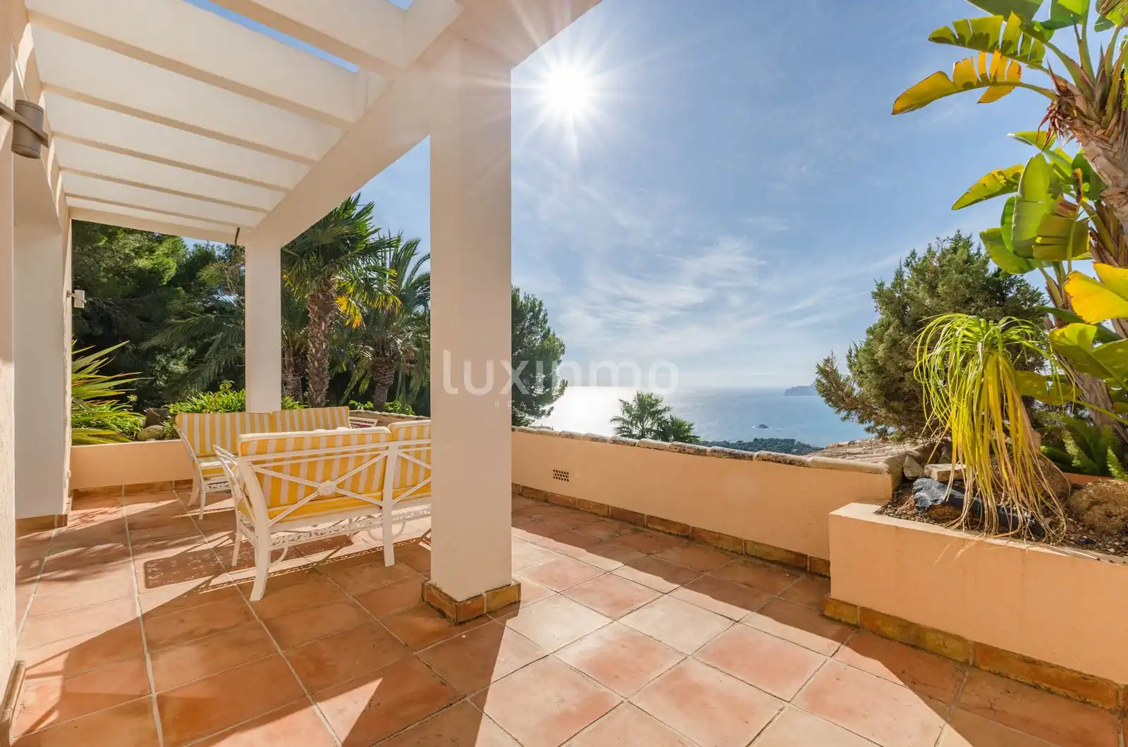 Terraza de Casa o chalet en venta en Altea con Aire acondicionado, Calefacción y Jardín privado