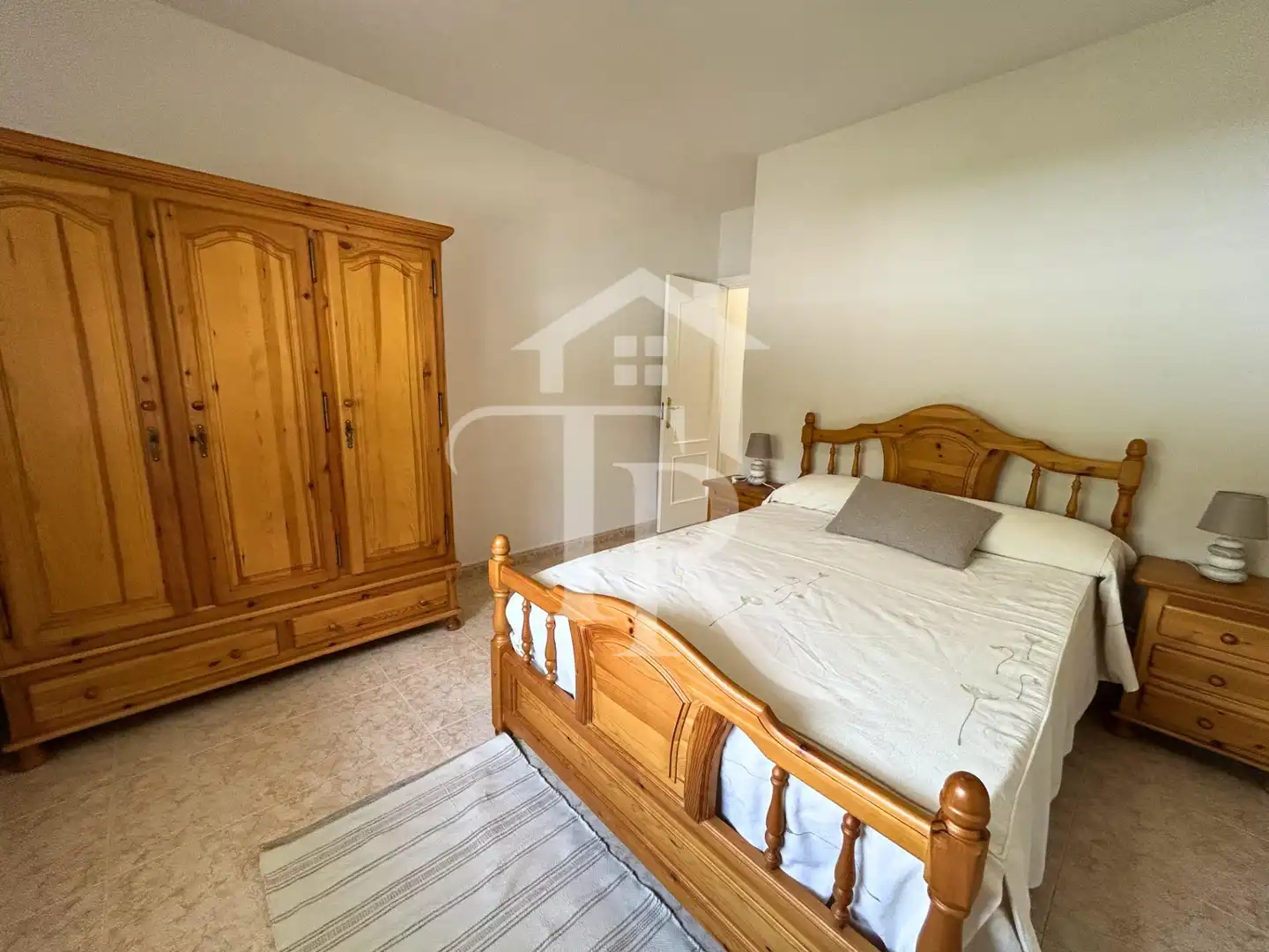 Bedroom of Houses for rent in Roda de Berà  with Private garden, Swimming Pool and Furnished