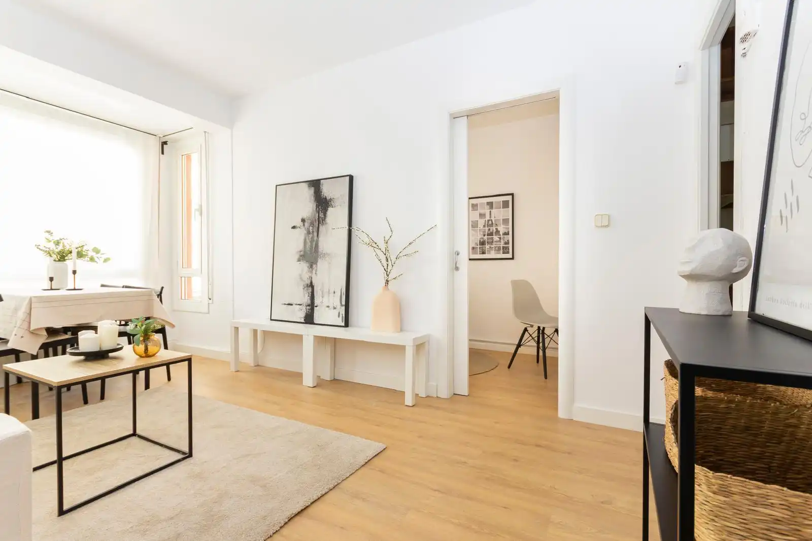 Wohnung zum Verkauf in Terrassa mit Heizung, Parkett und Ofen