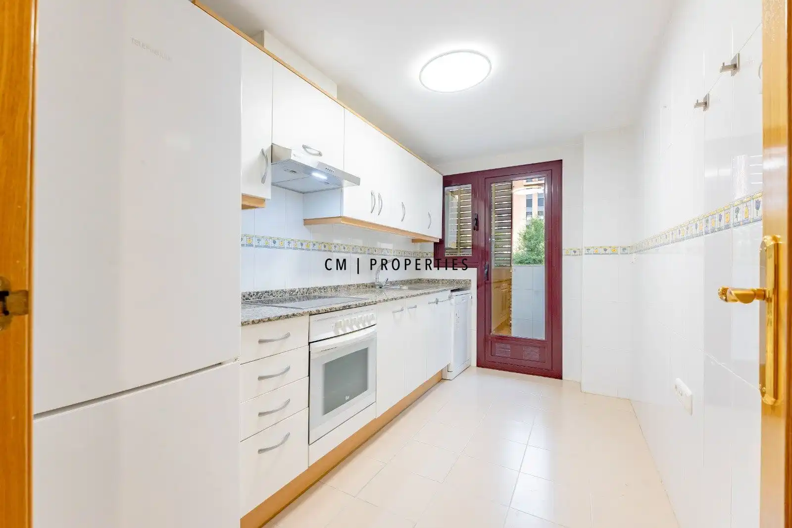 Kitchen of Flat for rent in Valencia  with Air Conditioner, Heating and Terrace