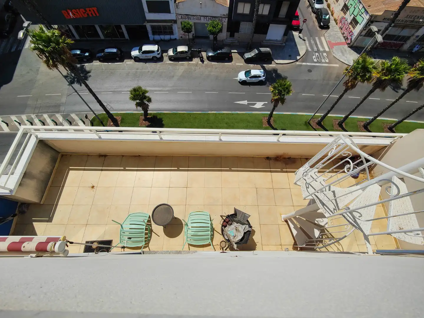 Terrasse von Dachboden zur Miete in Torrevieja mit Terrasse, Möbliert und Ofen