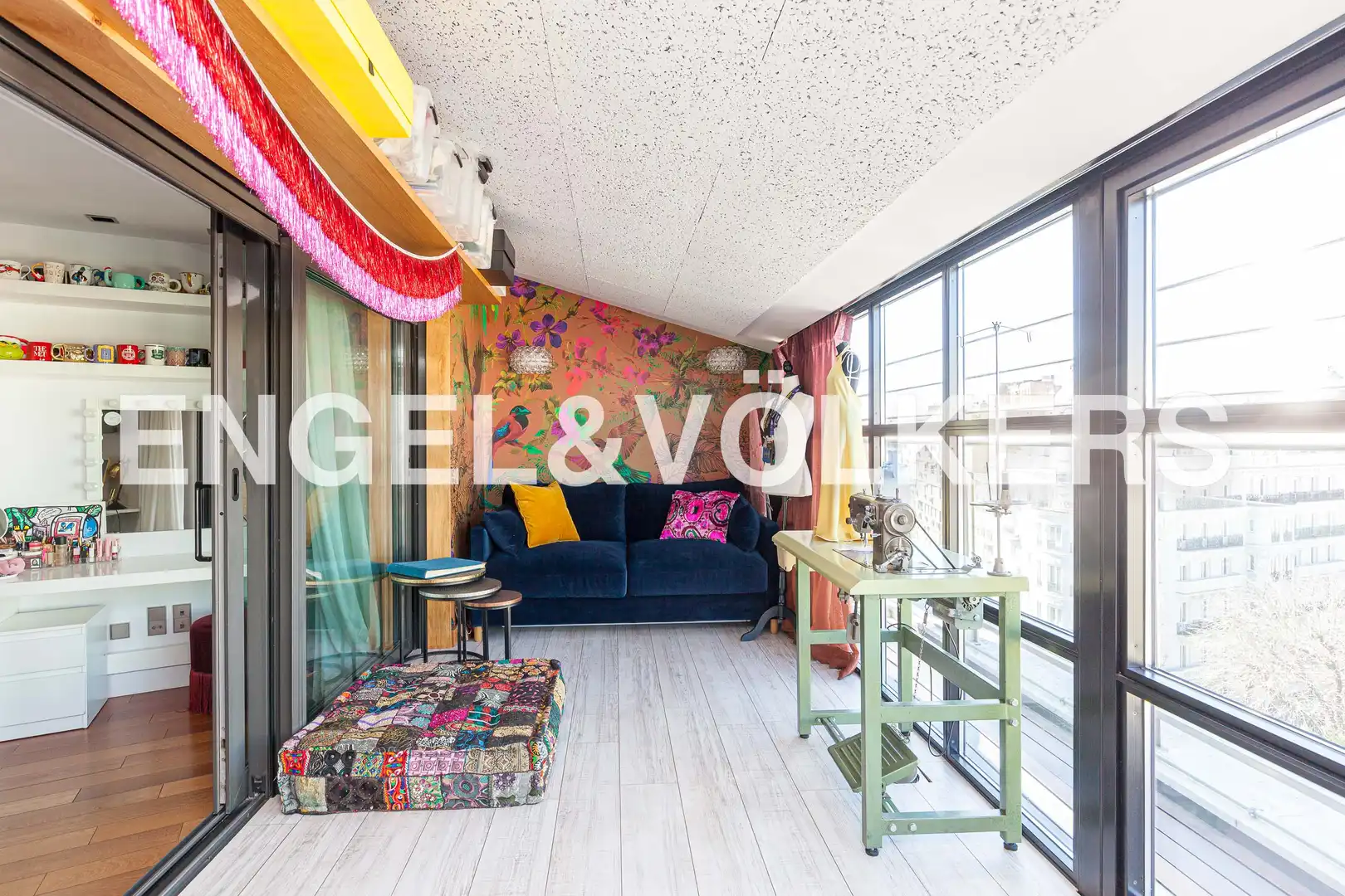 Sala de estar de Ático en venta en Madrid con Aire acondicionado, Calefacción y Terraza