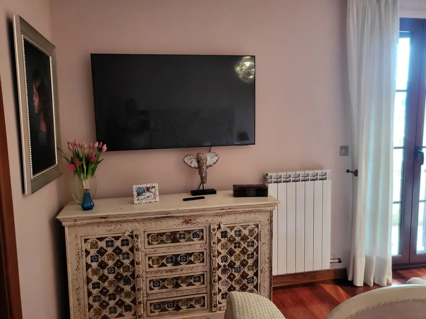 Sala de estar de Casa o chalet de alquiler en Vigo  con Calefacción, Jardín privado y Amueblado