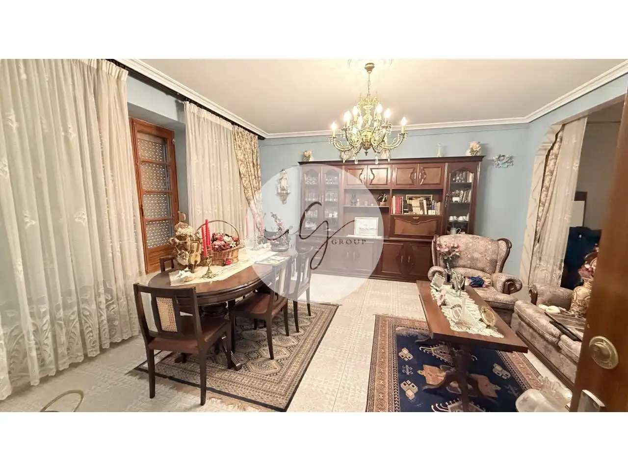 Sala d'estar de Casa o xalet en venda en Villaverde de Medina, Valladolid