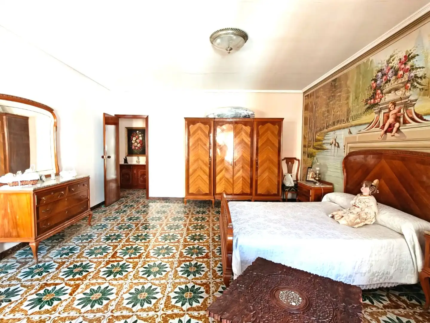 Bedroom of Flat for sale in Massamagrell  with Heating, Furnished and Oven