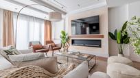 Living room of Flat for sale in  Madrid Capital  with Air Conditioner and Terrace