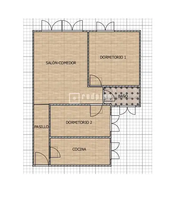 Wohnung zum Verkauf in Málaga mit Möbliert