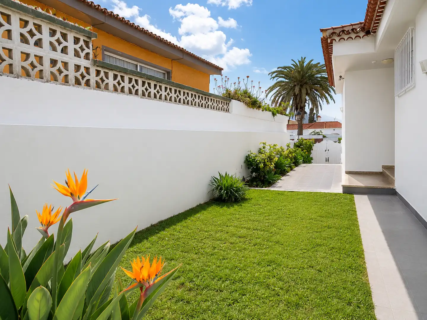 Jardí de Casa o xalet en venda en Los Realejos amb Jardí privat, Terrassa i Moblat