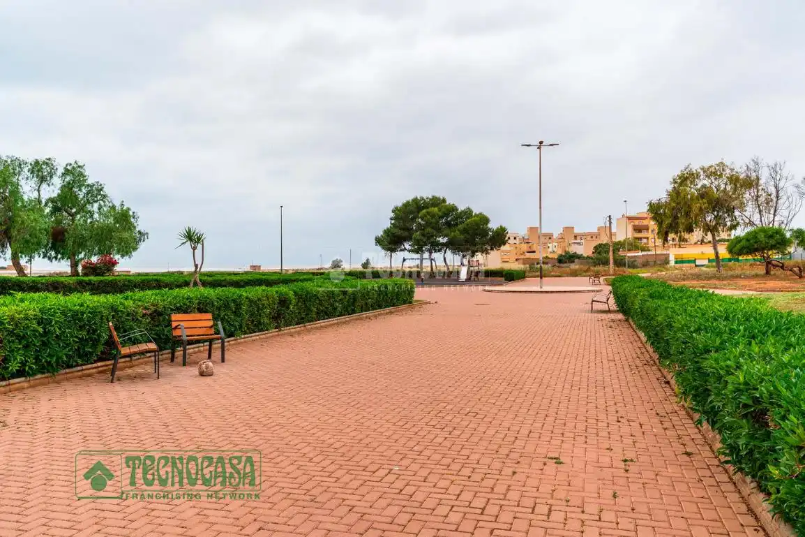 Exterior view of Flat for sale in Roquetas de Mar  with Air Conditioner