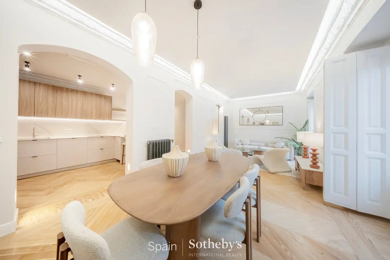 Dining room of Apartments for sale in Madrid  with Air Conditioner and Heating