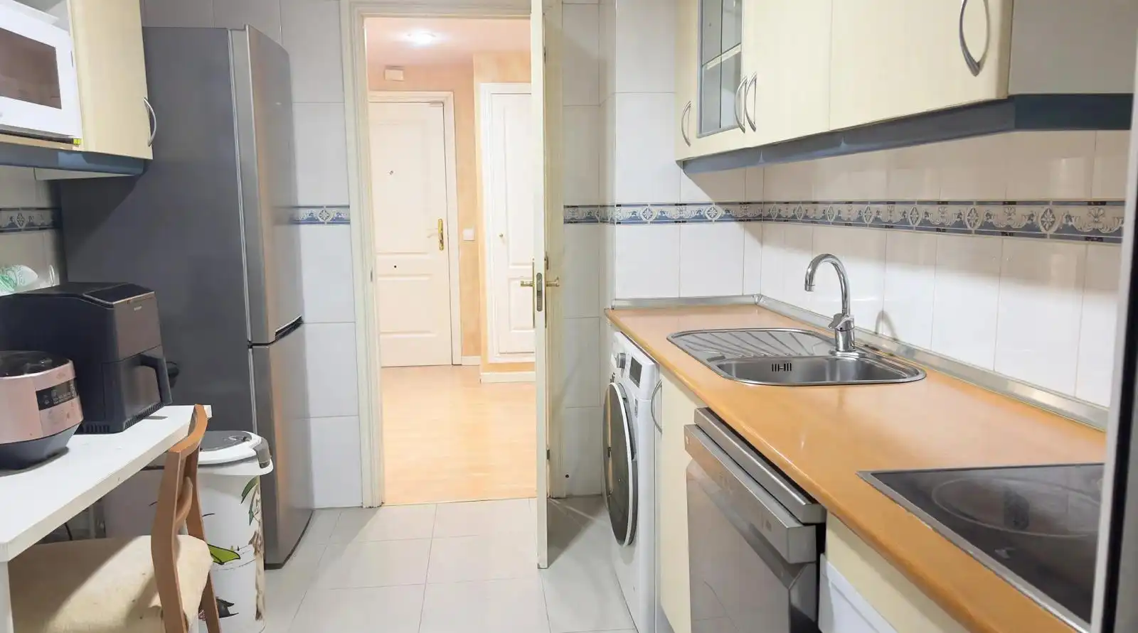Küche von Wohnung zum Verkauf in Humanes de Madrid mit Klimaanlage, Heizung und Terrasse
