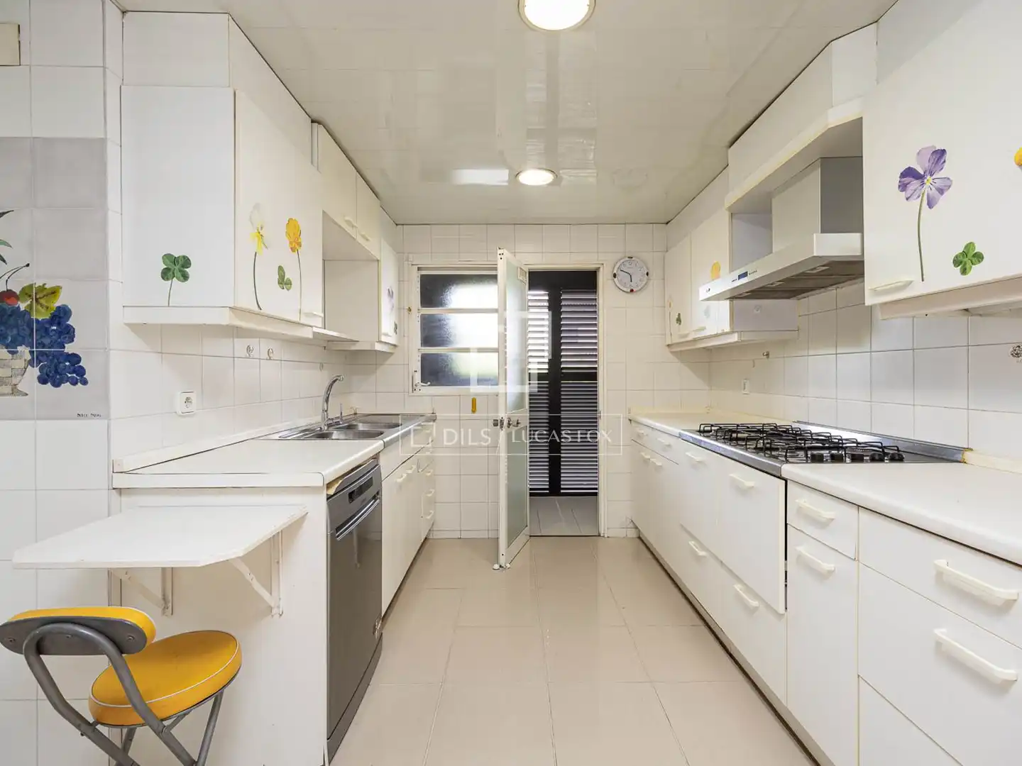 Kitchen of Flat for rent in Barcelona  with Air Conditioner, Heating and Furnished